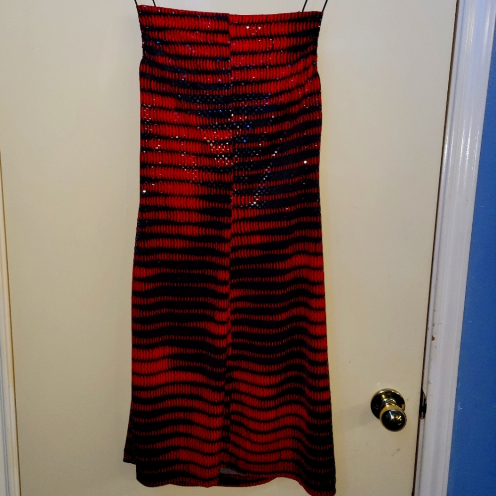 Rampage Vintage stripe dress